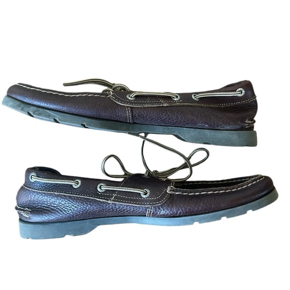 Men’s Sperry Brown Topsider Boat Shoes Size 10.5 - Picture 3 of 5
